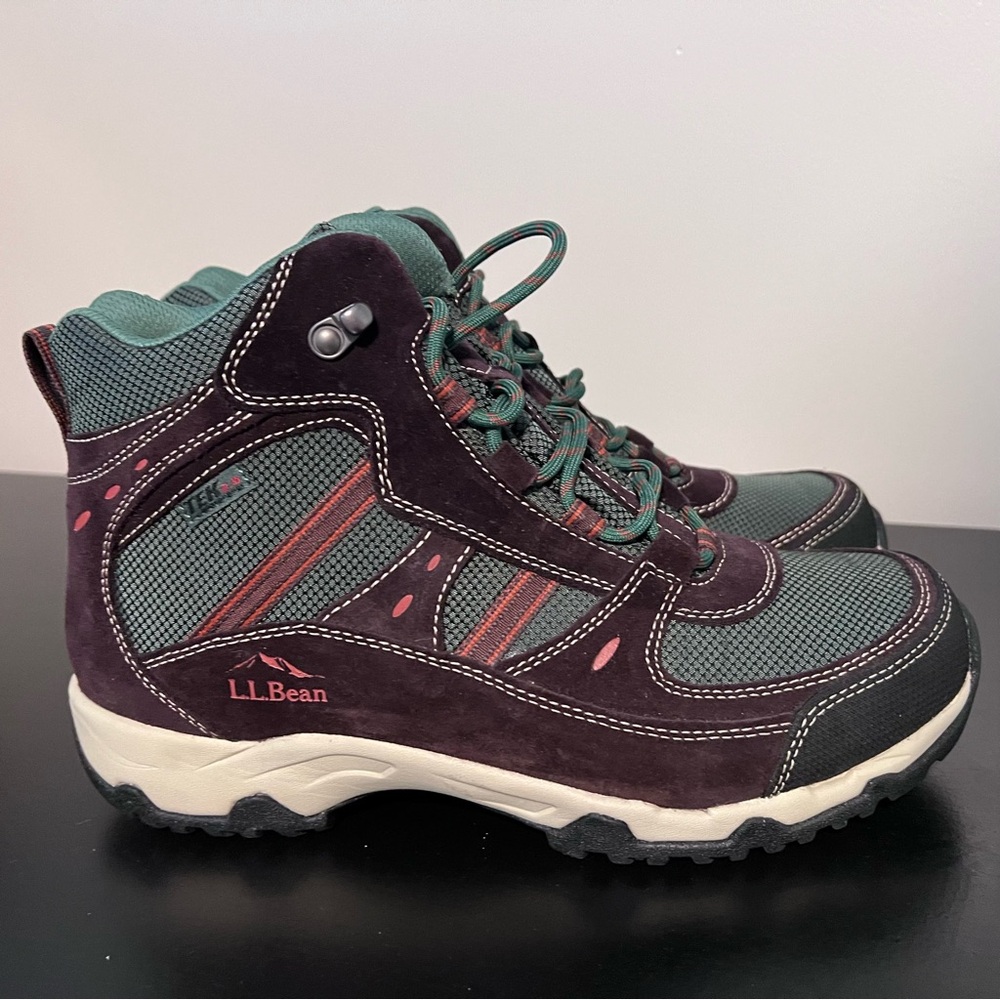 L.L. Bean Women’s Trail Model Hiking Boots, Waterproof, Size 11